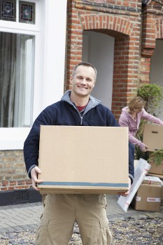 Man and van vehicle ready for a local move in Wembley