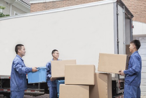 Man and Van Wembley team preparing items safely for a move