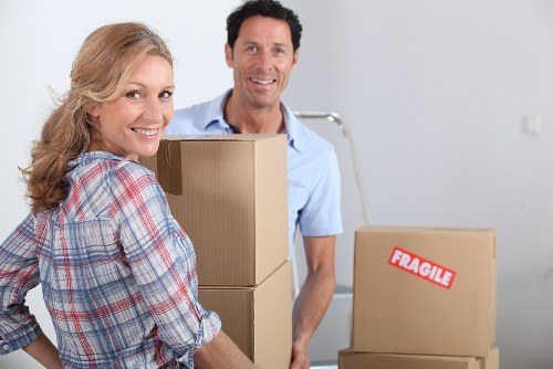 Local removals team supporting a residential move in Wembley